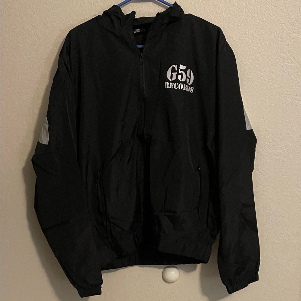 G59 NOT BIG SPORTS TRACK SUIT TOP BLACK-M